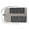 thumbnail image 1 of Tignapoo Portable Leather Tool Organizer - Compact Hardware Storage Case for Knives and Wrenches, Made from Durable PVC with Soft Microfiber Interior, Available in Brown and Black Options., 1 of 7
