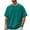 Dark Green, variant on Men's Sports Short Sleeve Basketball T Shirt Quick Drying Sweat Wicking Warm Up Shooting Tee for College Trendy Athletes