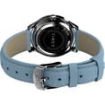 thumbnail image 3 of Timex Women's Modern Easy Reader 32mm Watch – Silver-Tone Case White Dial with Blue Genuine Leather Strap, 3 of 3