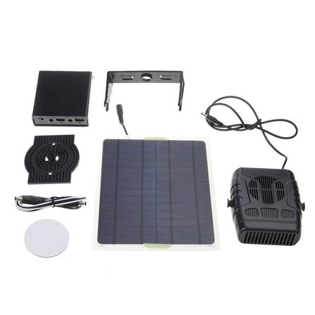 AOOOWER Solar Heater Compact Size For Chicken Coops And Greenhouses Portable Solar Panel Chicken Coops Heater