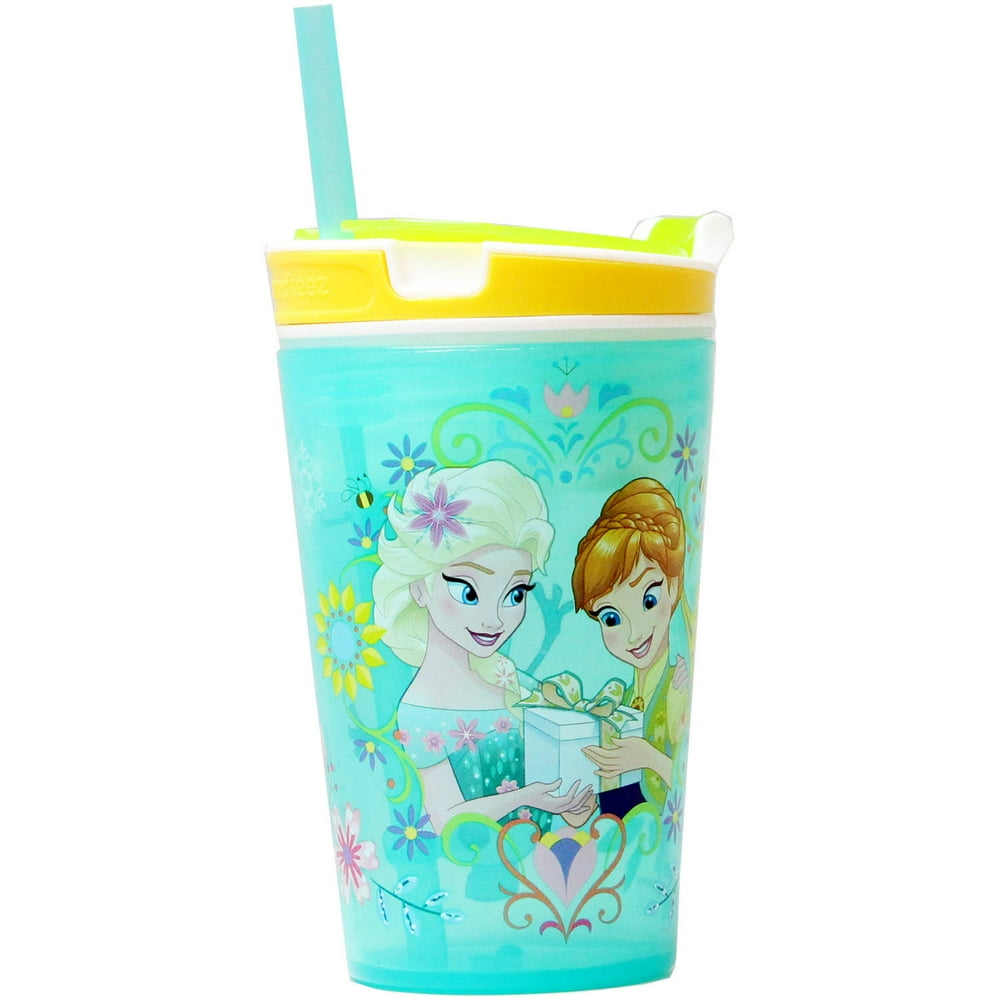 Snackeez Jr, Your Snack and Drink in One Cup, Frozen Pattern, As Seen