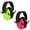 Pink/Green, variant on Abaima 2 Pack Kids Noise Cancelling Headphones, Autism Sensory Headphones,Steel-Reinforced Adjustable Ear Protection (3-14 Years) for Concerts Travel and Loud Events,Pink/Green
