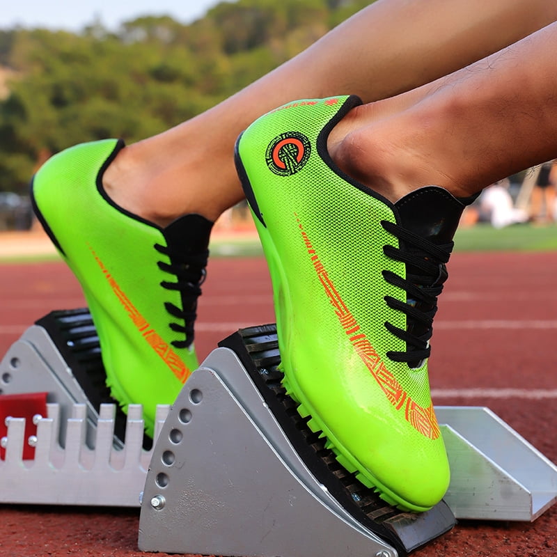 Men's Women's Track and Field Shoes Racing Jumping Sprint Sneakers Professional Running Spikes Athletic Shoes