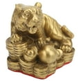 thumbnail image 4 of Tiger FigurineBrass Tiger Statue Sturdy Chinese New Year Tiger Lucky Tiger Statue Professionally Tested, 4 of 8