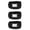 Black, variant on CTM Kids' Elastic Stretch Belt with Magnetic Buckle (Pack of 3)