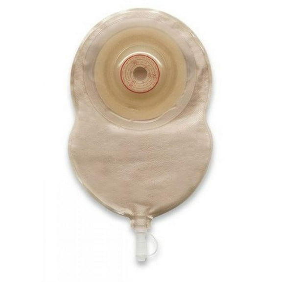 Esteem   Flex Urostomy Pouch, One-Piece System, 7-1/2 Inch Length, 3/8 to 1-3/8 Inch Stoma, Drainable, Convex V2, Trim to Fit, 10 Count