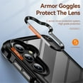thumbnail image 2 of Case for Samsung Galaxy A26 5G 6.7-inch Four-Corner Airbag Shock-Absorbing Phone Case with Electroplated Alloy Lens Protection, Hard Clear Scratch-Resistant Back Hard Cover Protective Phone Case, 2 of 8