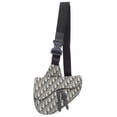 thumbnail image 1 of Pre-Owned Christian Dior Dior Saddle Bag Oblique Handbag, 1 of 6