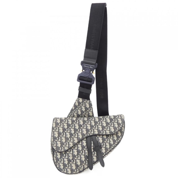 Pre-Owned Christian Dior Dior Saddle Bag Oblique Handbag