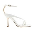 thumbnail image 3 of Tejiojio Sandals Clearance,European And American Square Toe High Heel Flip Flops, 3 of 6