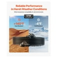 thumbnail image 5 of 30A Generator Extension Cord 50ft 6-50P to 6-50R, 7500W Power Cable, 8AWG Heavy Duty ETL Listed, 5 of 9