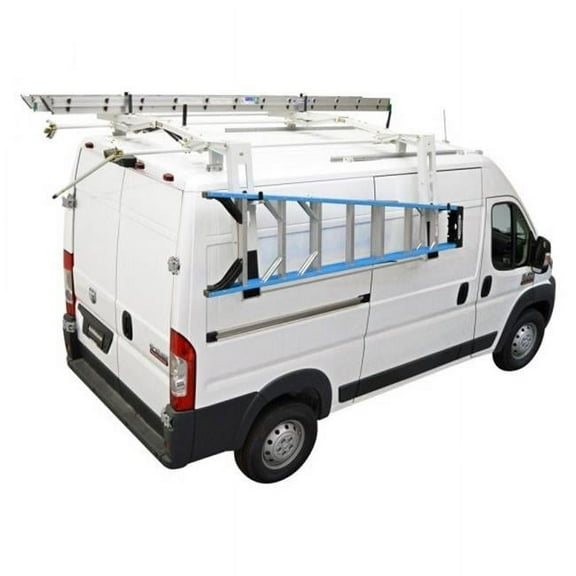 Kargo Master 4099H EZ Passenger Side Drop Down Van Ladder Rack