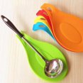thumbnail image 2 of Tray Placemat Spoon Silicone Spoon Rest Heat-resistant Utensil Holder Kitchen Spatula Cooking Tool Tools Utensil Rest Z6K0, 2 of 3