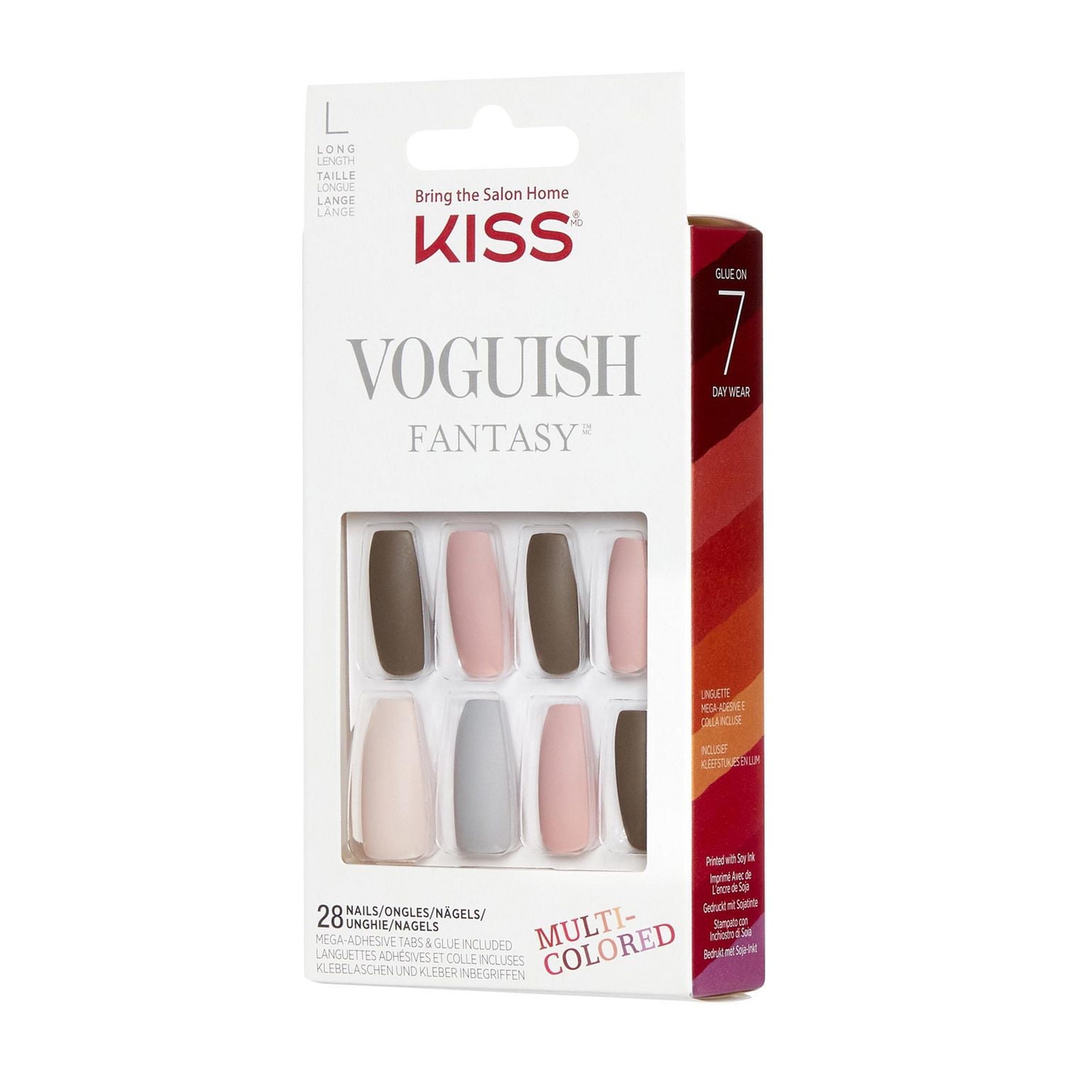 KISS Voguish faux ongles de fantaisie- Chilllout