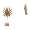 thumbnail image 1 of Escultura Nórdica Abstracta De Hoja De Metal Con Figura De La Virgen María, Obra De Arte Creativa De Resina Para El Hogar, Mesa, Fiesta, Oficina, Escritorio, Decoración., 1 of 8