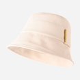 thumbnail image 5 of CoCopeaunts Plain Bucket Hat Women Classic Solid Sun Cap Sun Protection Travel Beach Fisherman Hat Casual All-Match Daily Wear, 5 of 8