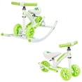 thumbnail image 4 of Mobo Wobo 2-in-1 Rocking Baby Balance Bike, 1-3 Years Old, Baby Ride-On Toy, Green, 4 of 11