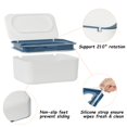 thumbnail image 3 of Nunflan Refillable Baby Wipes Dispenser, Keeps Wipes Fresh, Blue, 3 of 6