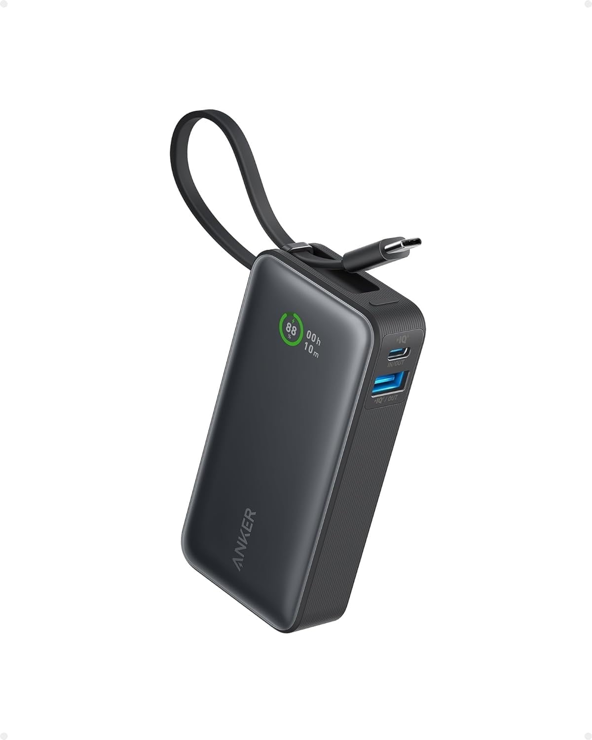 Anker Power Bank, 25,000mAh Portable Charger, 165W with Built-in