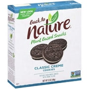 Back to Nature Classic Creme Cookies, Non-GMO, 12 oz. (Pack of 6)