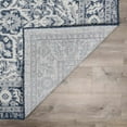 thumbnail image 5 of Hauteloom Etoile Hallway, Kitchen Patio Outdoor Runner Rug - Traditional - Navy, Light Blue, Blue - 2'7" x 10', 5 of 14