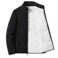 thumbnail image 4 of Sodopo Women's Sweatshirts Women's Household with Fleece Thickened Mountaineering Coat Long Sleeve Hoodless Casual Jacket, 4 of 4