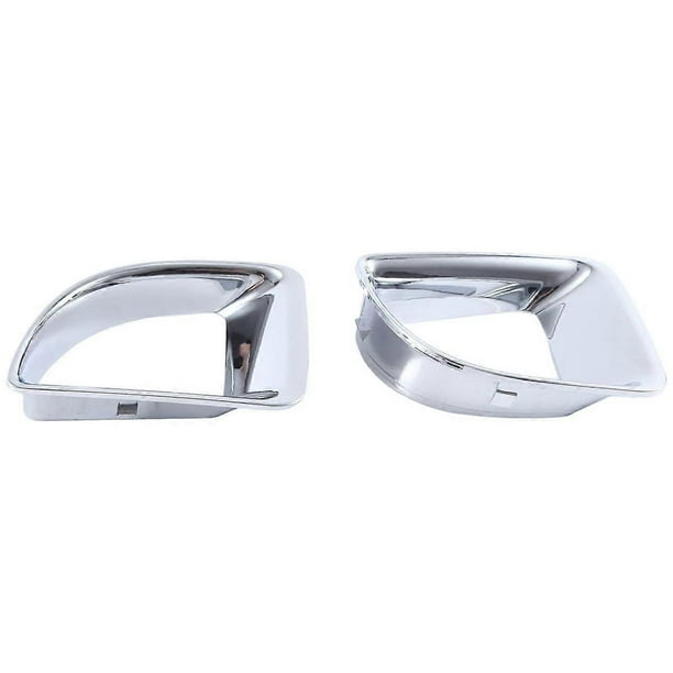 For Mini R55 R56 R57 R58 R59 JCW S Air Duct Frame Chrome 1 Pair Set 51117255119 51117255120