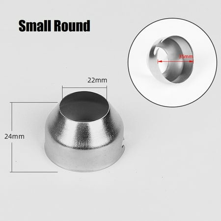 

1Pc Stainless Steel Air Soldering Station Nozzle For Spoon Building Hair Dryers