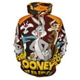 thumbnail image 4 of Looney Tunes Cartoons Hoodie 3D Print Pullover Hooded Long Sleeve Sweatshirts Tops Blouse with Pocket for Mens Womens, 4 of 7
