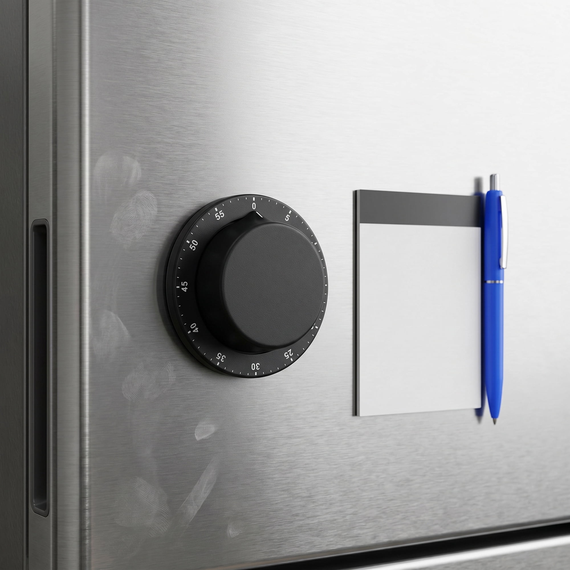 Unique Bargains Durable Loud Alarm Magnetic Backing Timer for Cooking Black A