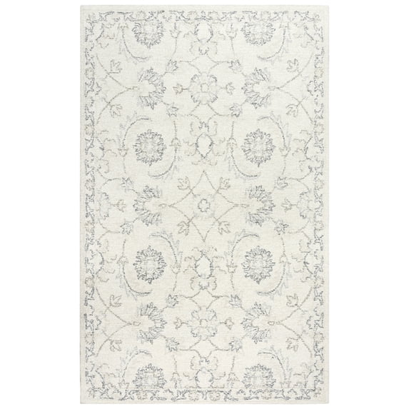 Rizzy Rugs Harmony Area Rug HMY975 Ivory Scrolls Bulbs