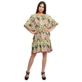 thumbnail image 3 of Moomaya Robe Courte de Caftan de Plage, Robe de Couverture Imprimée, Kaftan pour Femmes, Tenue de Plage, Couverture, 3 of 4