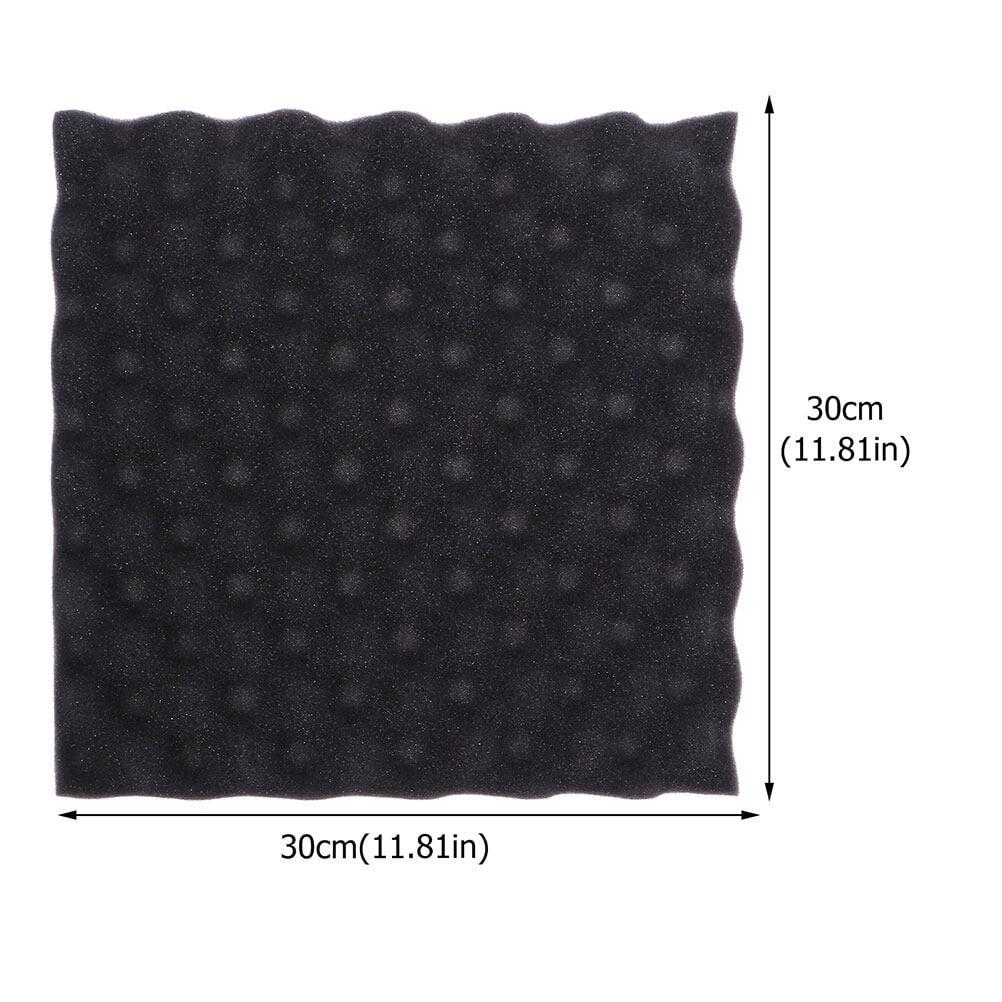 6pcs Egg Crate Foam Packing Foam Sheet Thick Foam Board Sound Proof