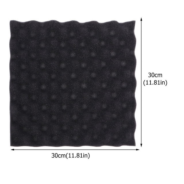 6pcs Egg Crate Foam Packing Foam Sheet Thick Foam Board Sound Proof