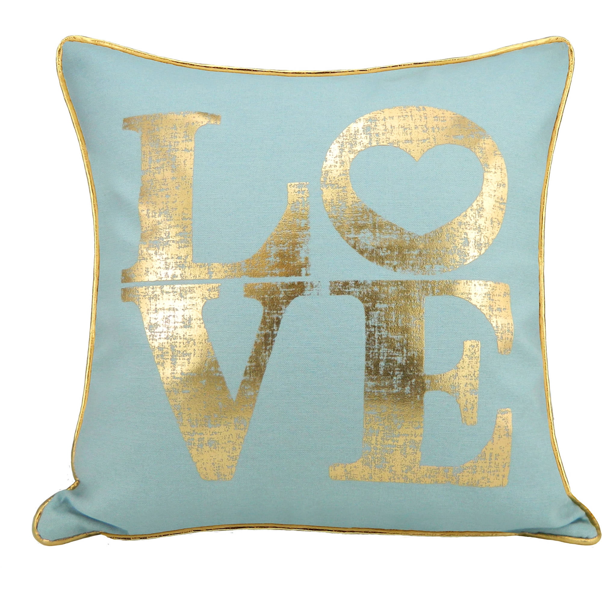 Better Homes And Gardens Love Foil Pillow Walmart Com
