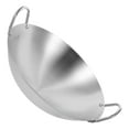 thumbnail image 1 of unbranded Sartén Wok Con Asas Ergonómicas Acero Inoxidable Ideal Para Cocina En Gas O Eléctrica, 1 of 7