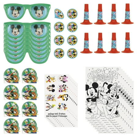 Disney Mickey & Friends Clubhouse Assorted Favor Pack, 48pc