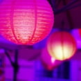 thumbnail image 6 of Electric String Lights with 10 Nylon Lanterns (Silver), 6 of 11