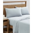 thumbnail image 2 of Jessica Sanders Washed Microfiber Solid 4 Pc. Sheet Set, California King Bedding, Gray, 2 of 2