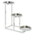 thumbnail image 2 of HUBERT® Chrome 3-Tier Buffet Stand For Bowls - 6"L x 15 7/10"W x 13"H, 2 of 3