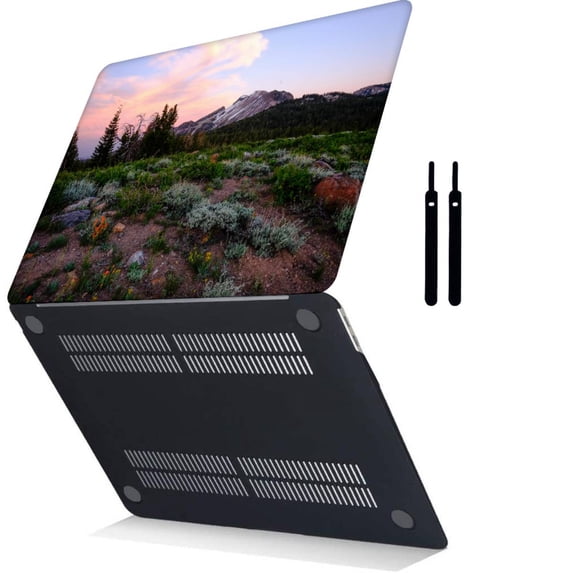 Compatible with MacBook Pro 14" Case Released Model M2 A2779 A2442 M1, Plastic Hard Protective Shell Case Cover Cable Tie, Pink series 0443