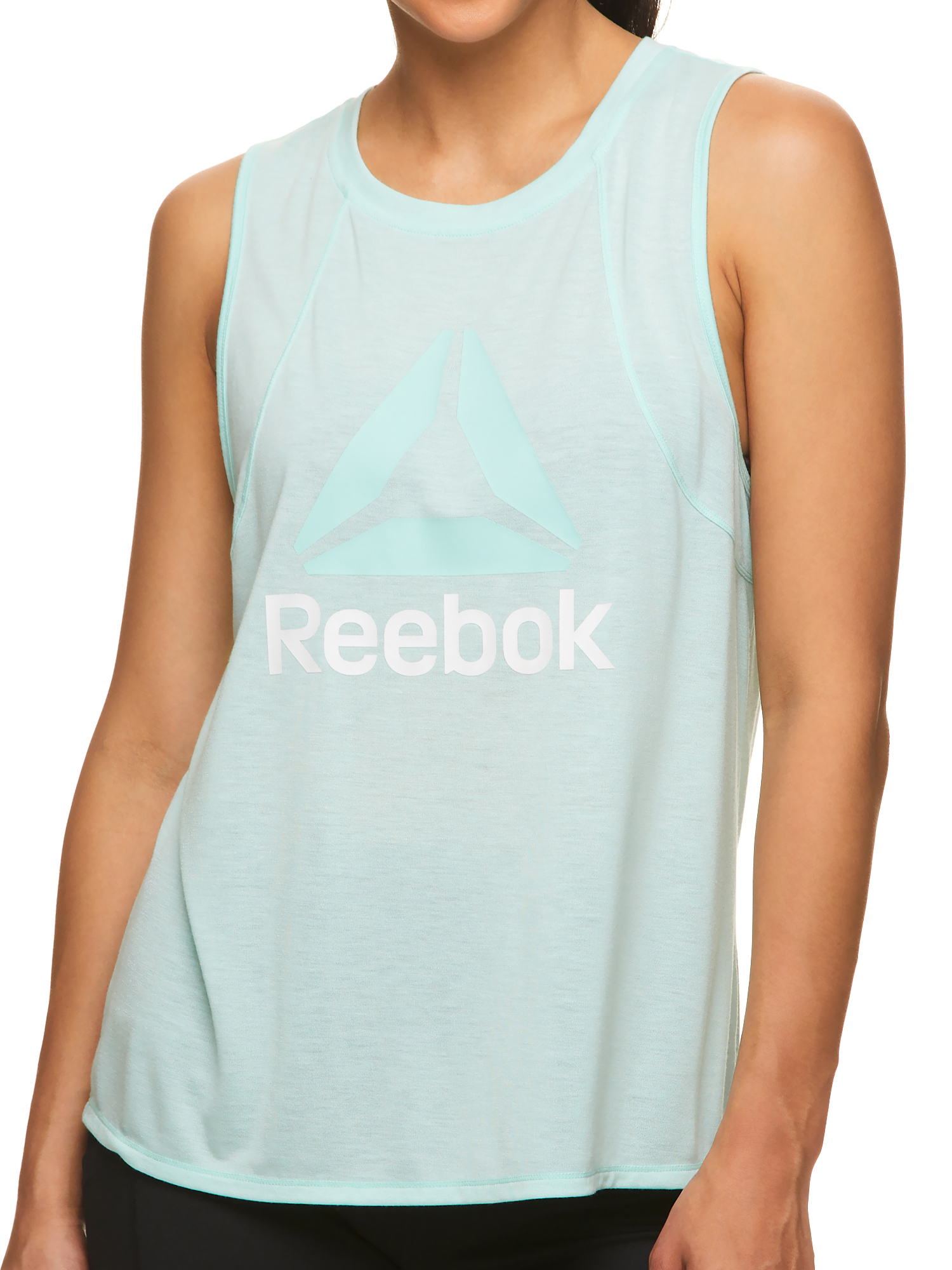 Reebok Womens Muscle Graphic Tank Top - image 3 of 4
