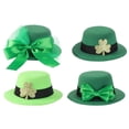 thumbnail image 2 of St. Patrick's Day Themed Hairpin Decorations Mini Hat Hair Clips for Parties Fashionable 4Pcs, 2 of 3