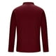 thumbnail image 4 of pstuiky Camisas de manga larga de invierno para hombre, Camisa de color liso para hombre, jersey con solapa y botones de tira vertical, manga larga camisetas de hombre xl, 4 of 6