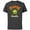 Charcoal, variant on Disney PIXAR Mike Wazowski Maybe Tomorrow - Short Sleeve Cotton T-Shirt for Adults - Customized-Black