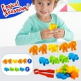 thumbnail image 4 of Counting Animals Toys Matching Games With Color Sorting Bowls Preschool Learning Activities For Math Montessori STEM Educational Sensory Toys For Kids, Christmas Gift, Halloween Gift, 4 of 5