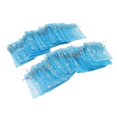 thumbnail image 3 of Drawstring Sheer Mesh Bag, Star Pattern Mesh Bags Transparent  For Wedding Light Blue, 3 of 8