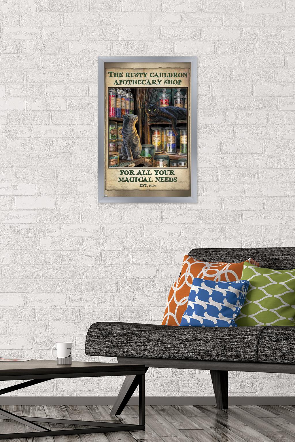 Lisa Parker - Apothecary Shop Wall Poster, 14.725" x 22.375", Framed