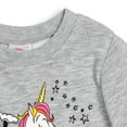 thumbnail image 3 of Disney Minnie Mouse Penelope Toddler Girls Sweatshirt Grey 4T, 3 of 5