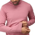 thumbnail image 6 of X RAY JEANS Mens Turtleneck Sweater Pullover, Dusty Mauve, 6XL, 6 of 6
